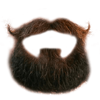 beard transparent background​