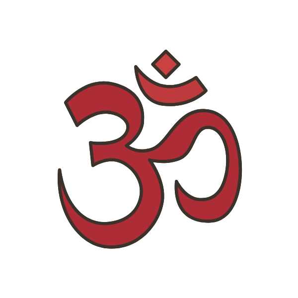 om symbol with background png