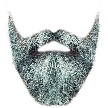 santa beard png​
