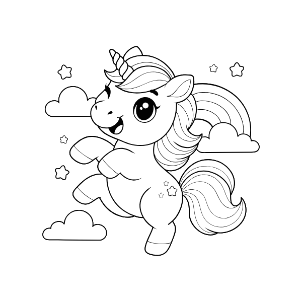 cartoon unicorn png