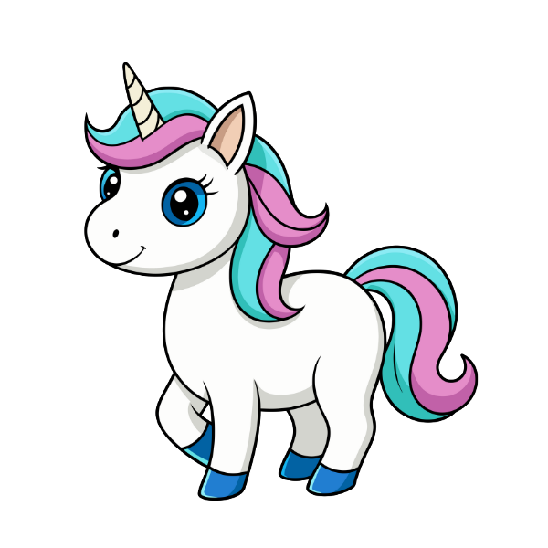 funny unicorn png