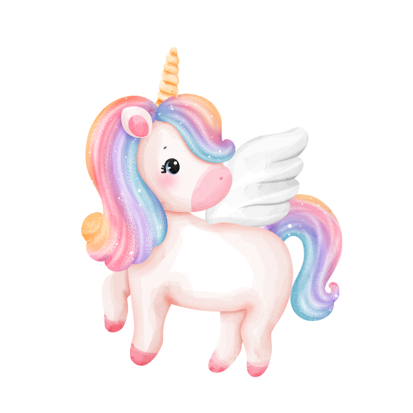 glitter unicorn png