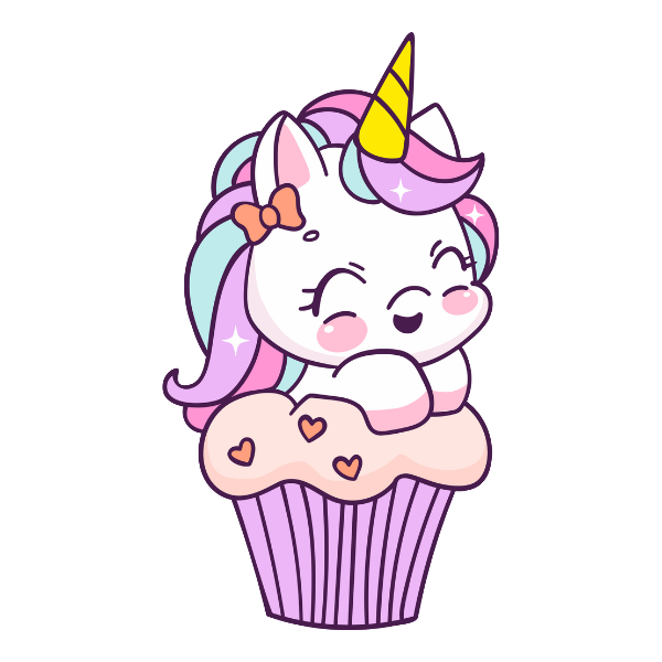 happy unicorn png
