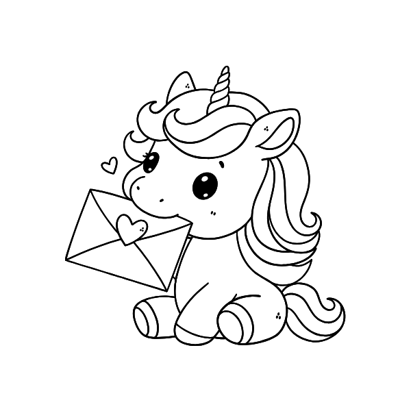 kawaii unicorn png