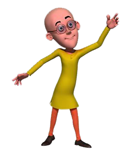 motu patlu face png