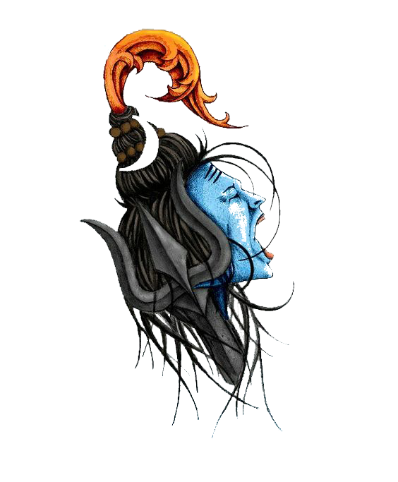 Mahakal PNG Image: High-Quality Lord Shiva Digital Art for Download