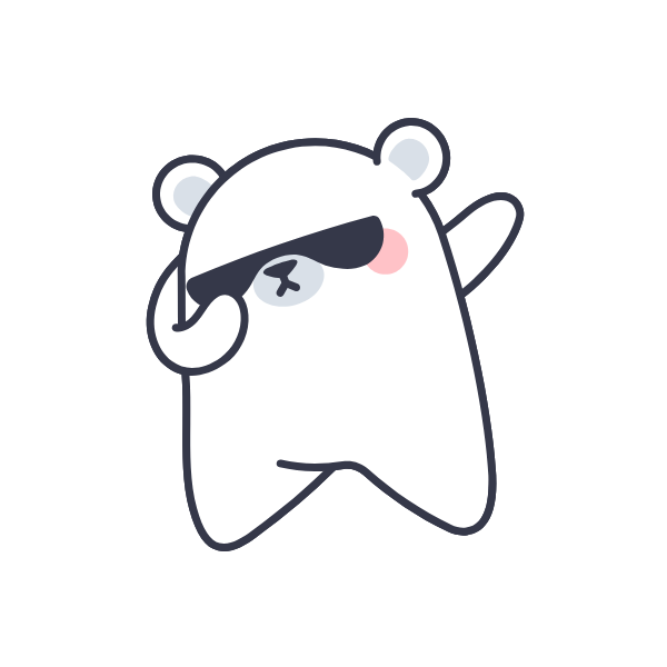 polar bear cartoon png