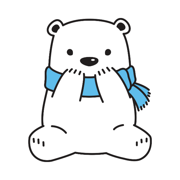 polar bear clipart png