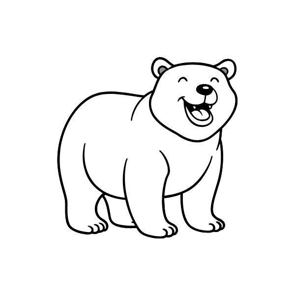 polar bear illustration png