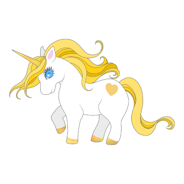 unicorn invitation png