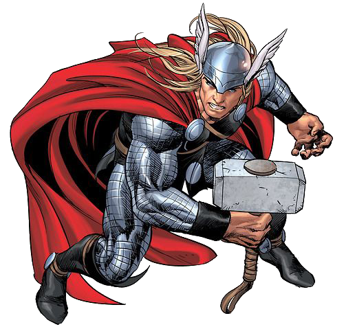 vintage thor comics png