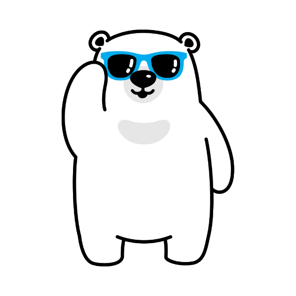 white polar bear png